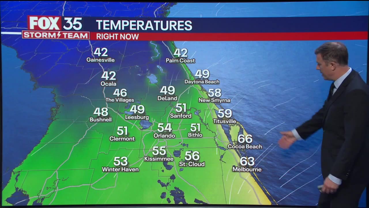 Orlando AM Weather Forecast: Feb. 18, 2025