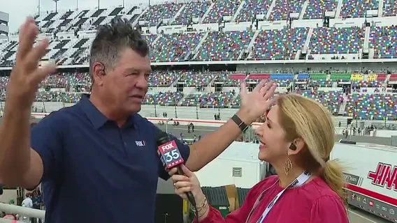 Two time Daytona 500 winner Michael Waltrip