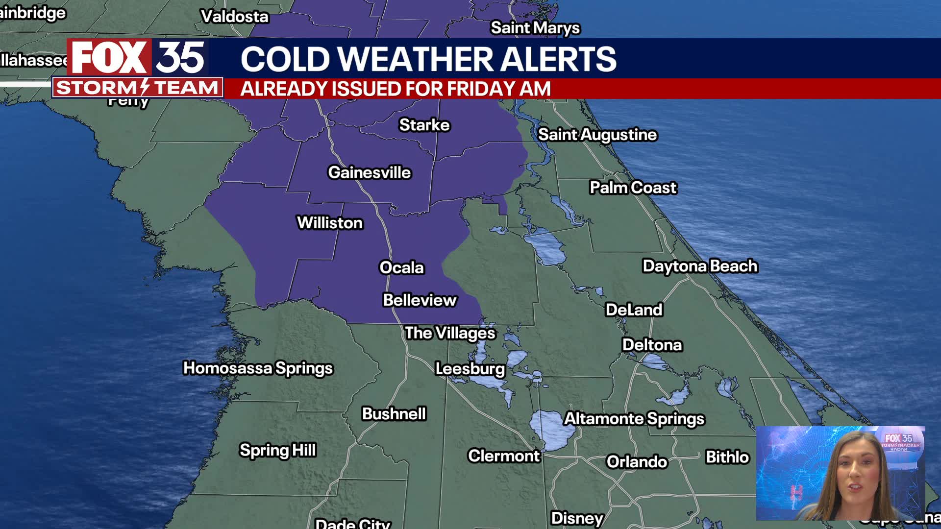 Orlando PM Weather Forecast: Feb. 20, 2025