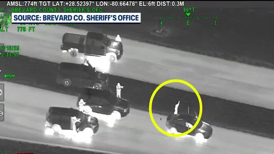 Florida man arrested after high-speed chase