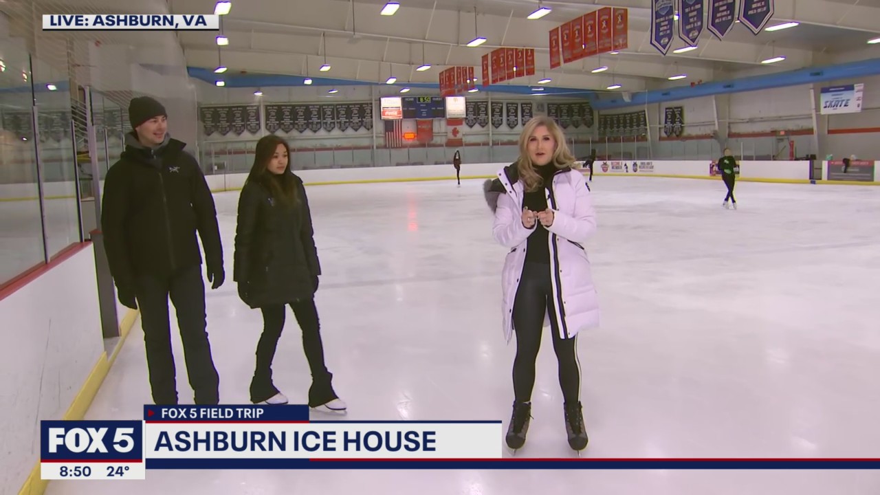 FOX 5 Field Trip: Ice skating lessons at Ashburn Ice House