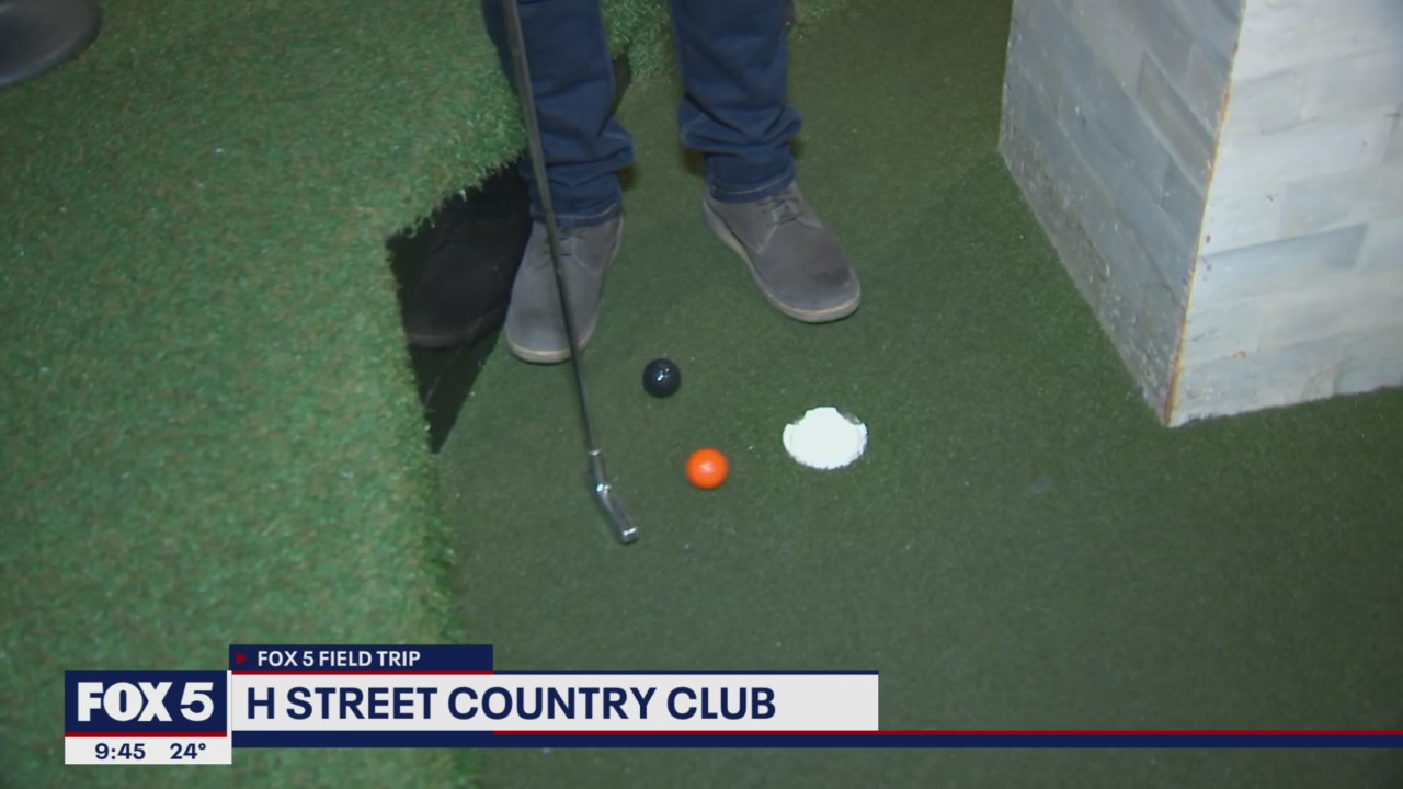 FOX 5 FIELD TRIP: Mini golf at H Street Country Club