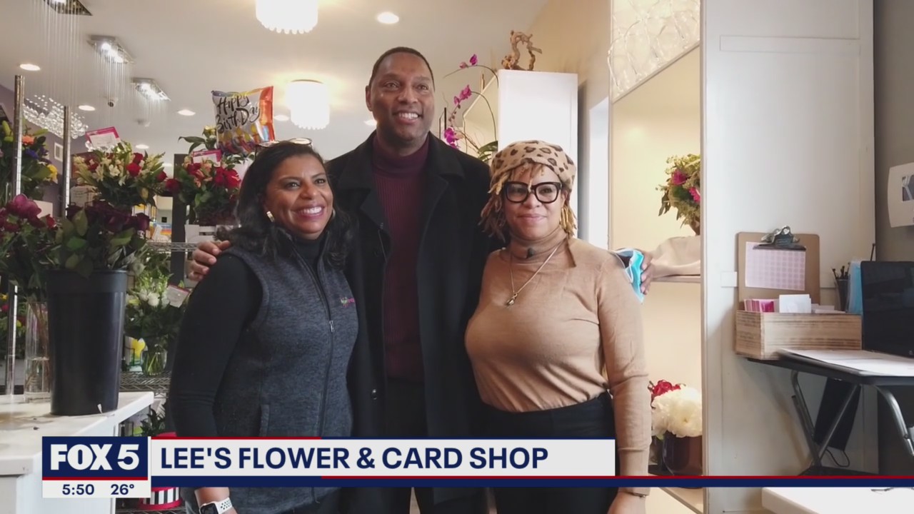 Lee's Flower and Card Shop oldest black owned flower shop in DC