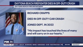 Daytona Beach firefighter killed in crash