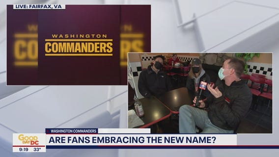 Are fans embracing the Washington Commanders?
