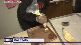 FOX 5 Field Trip: Decorating desserts at Cake Baby bakery in Arlington