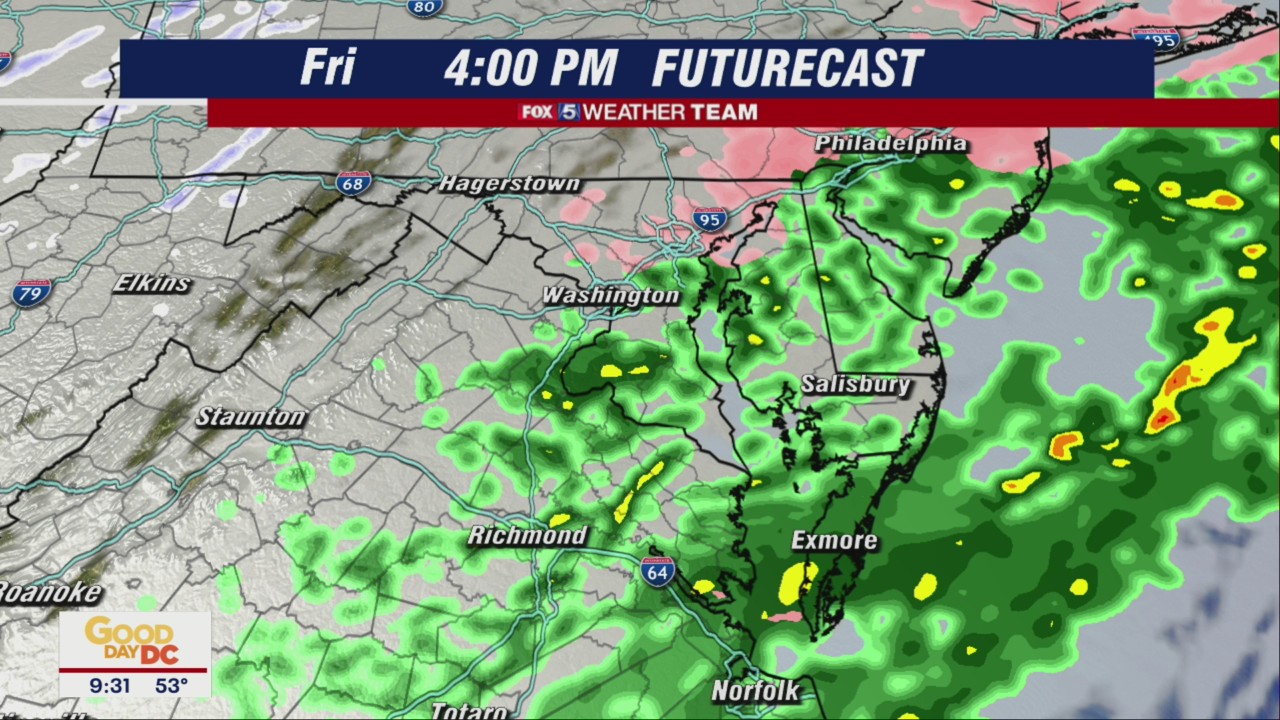 FOX 5 Weather forecast for Friday, February 4