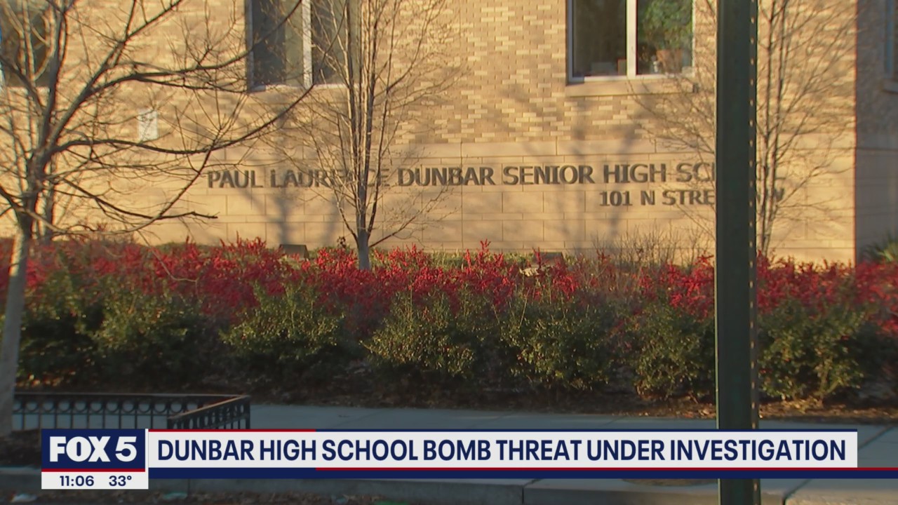 Dunbar High School bomb threat under investigation FOX 5 DC