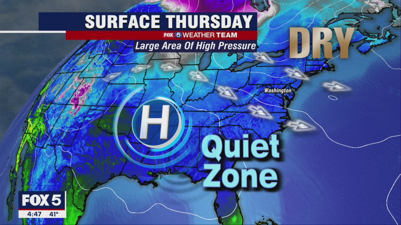 FOX 5 Weather forecast for Thursday, February 10