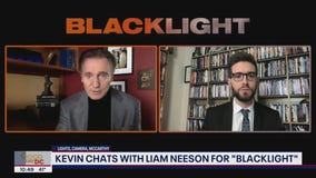 Liam Neeson talks new film "Blacklight"