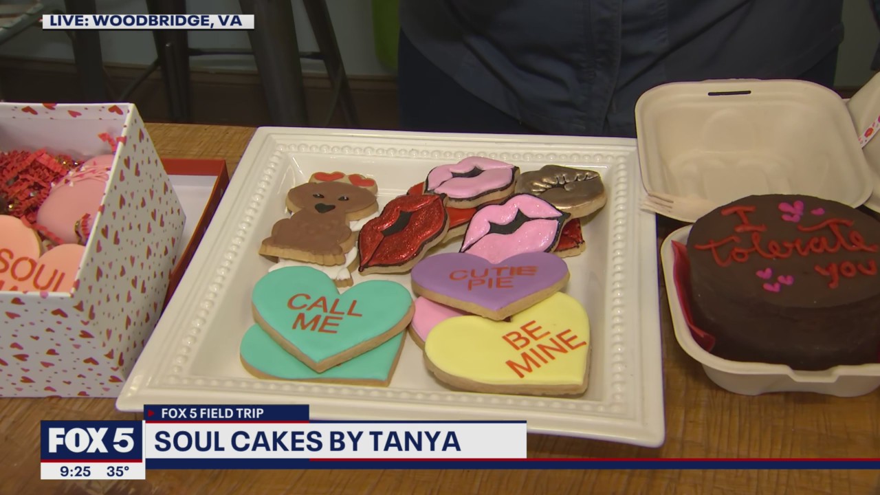 FOX 5 FIELD TRIP: Soul Cakes by Tanya for Valentine's Day