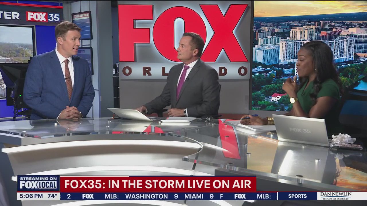 FOX 35's Brooks Garner talks tornado coverage