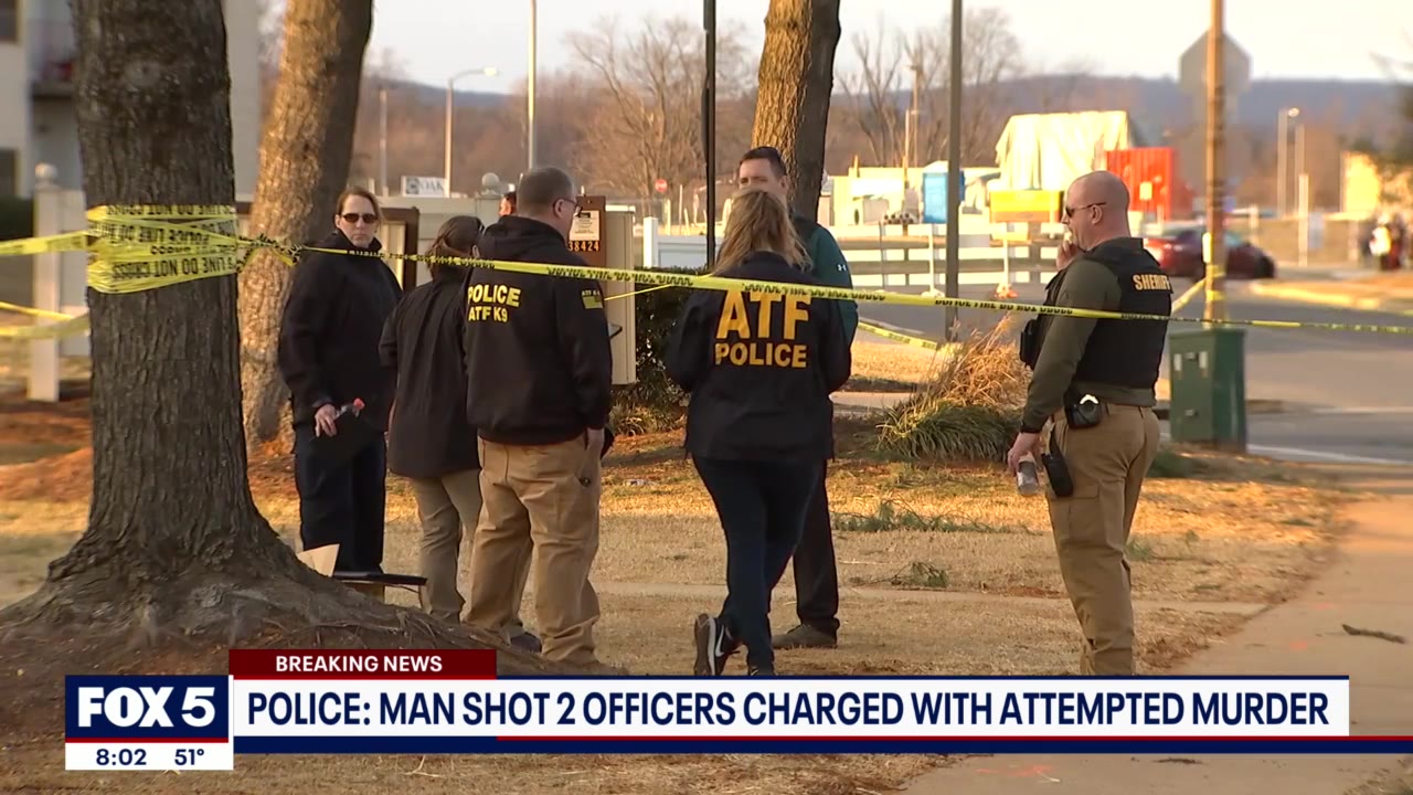 Suspect charged in shooting of Frederick police officers | FOX 5 DC