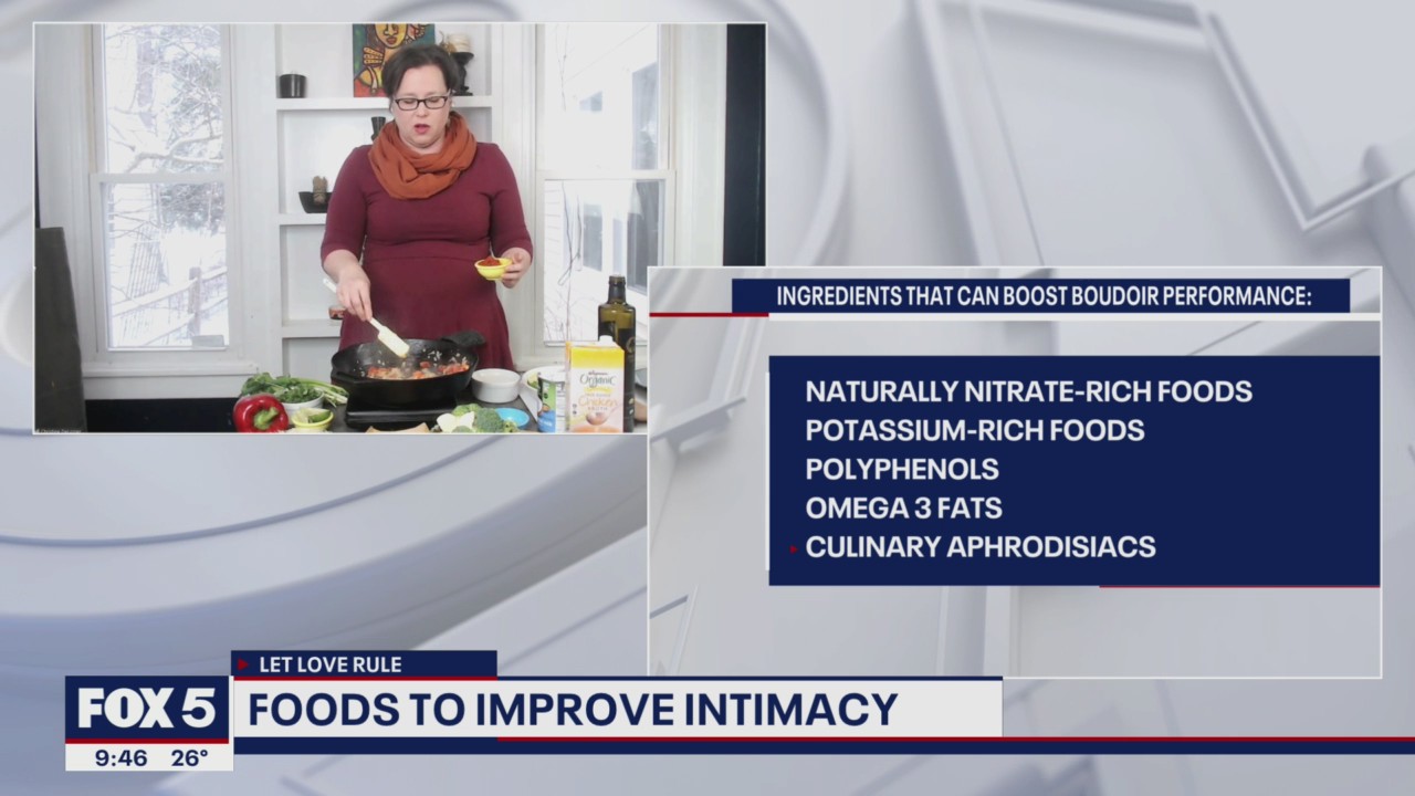 Foods to improve intimacy