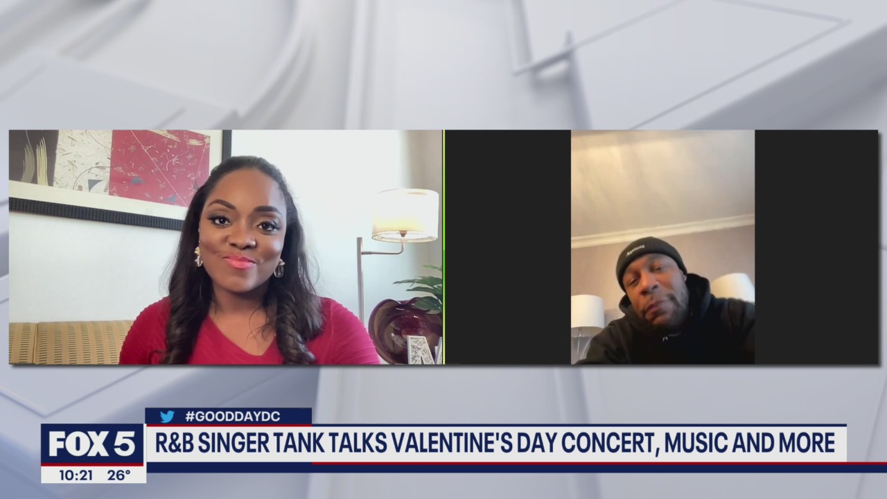 R&B singer Tank talks Valentine's Day concert