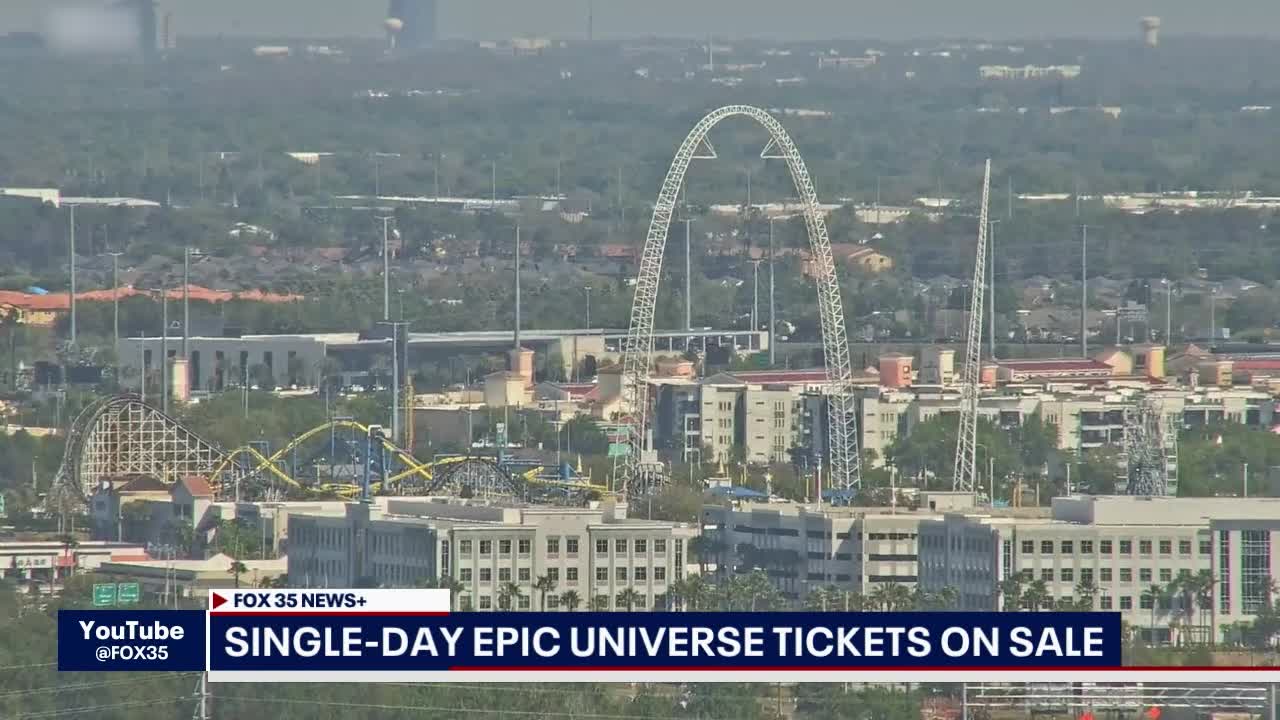 Epic Universe single-day tickets on sale