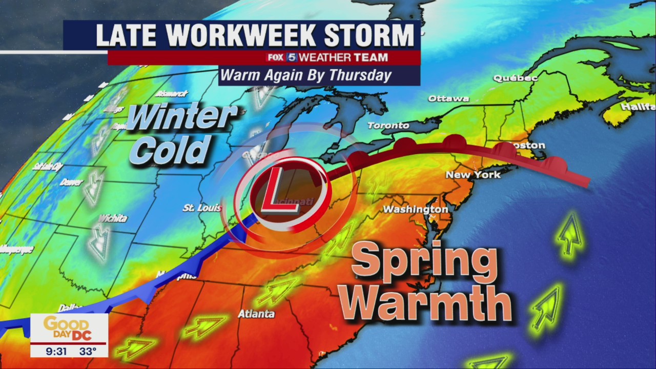 FOX 5 Weather forecast for Wednesday, February 16