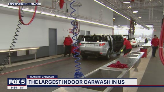 Visiting the largest indoor carwash in the U.S.