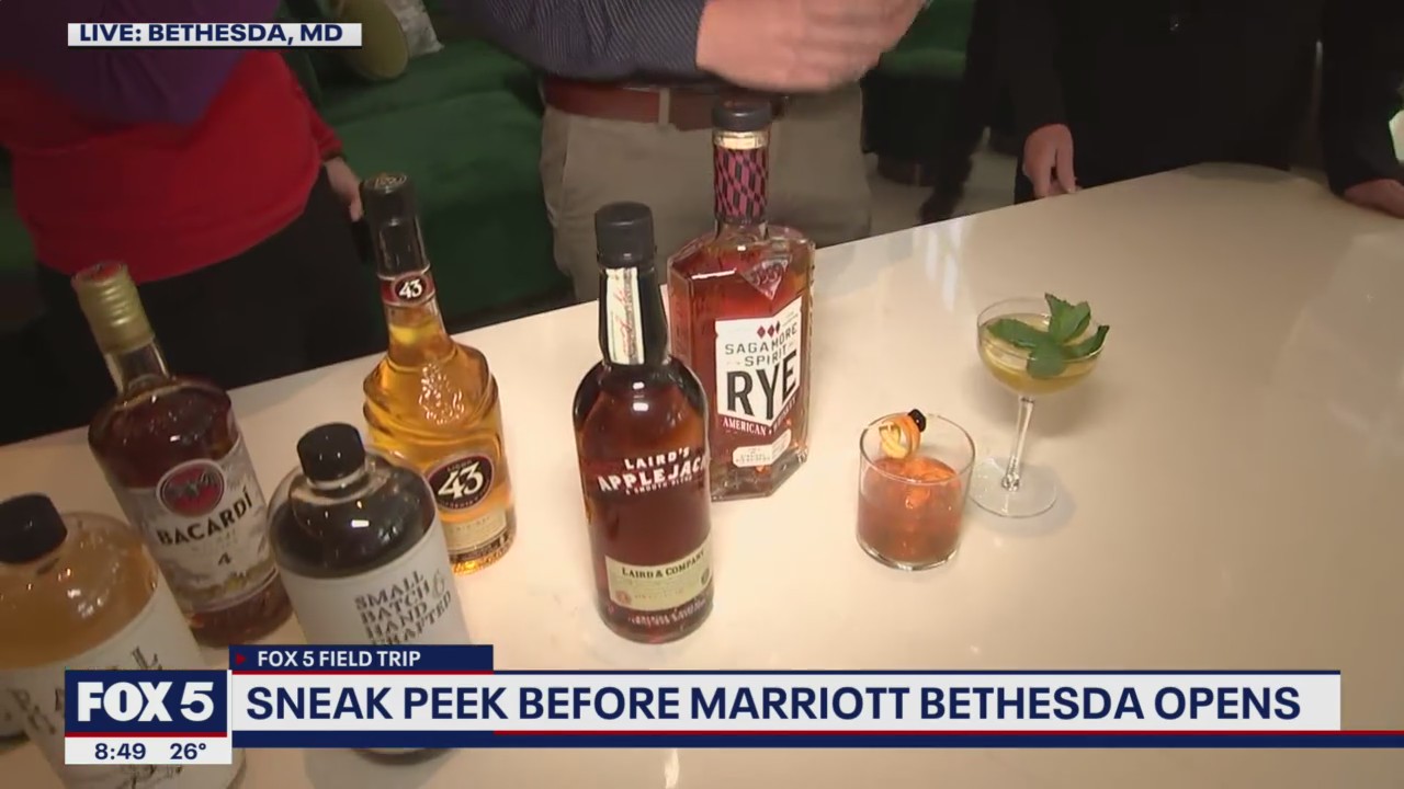 FOX 5 Field Trip: Food and drink at Marriott Bethesda