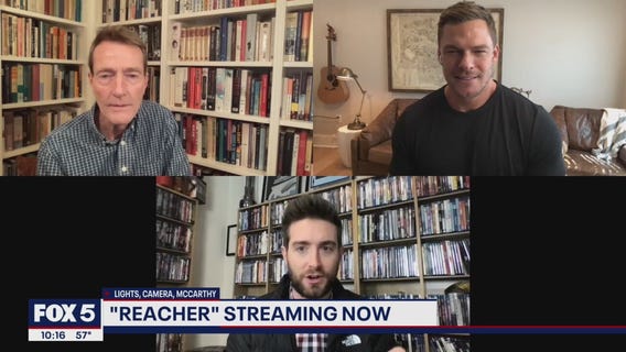 Alan Ritchson, Lee Child talk Reacher