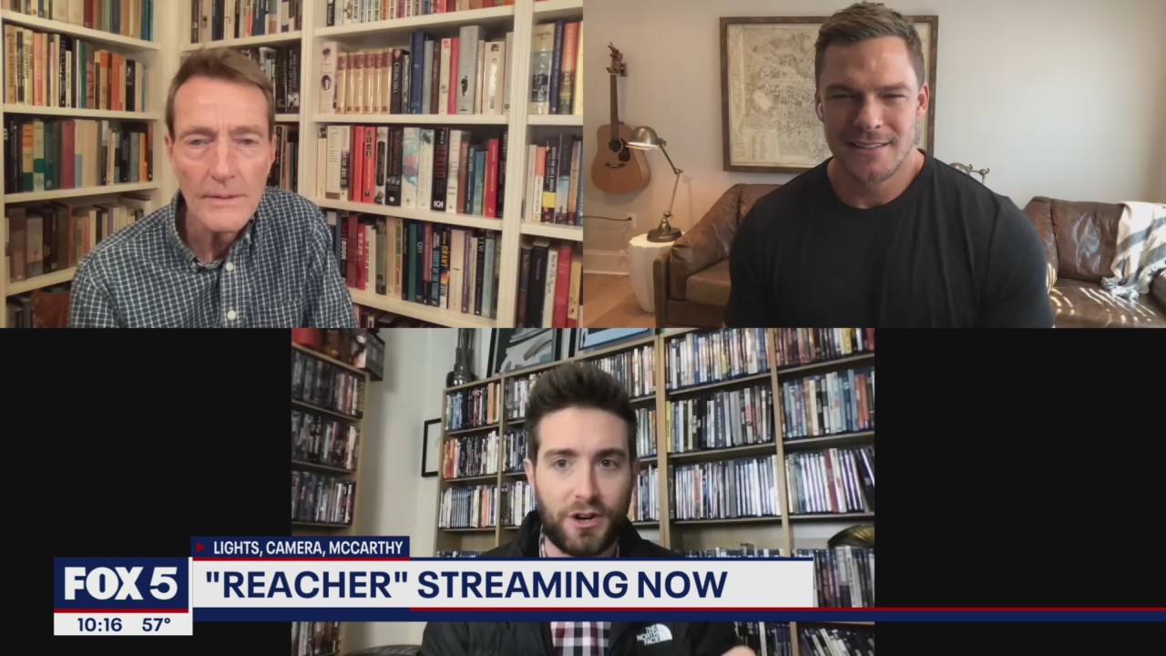 Alan Ritchson, Lee Child talk Reacher