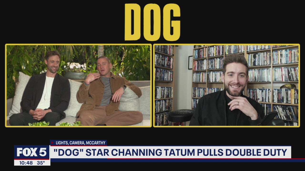 Channing Tatum talks new film Dog