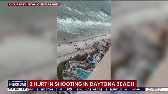 Witness video appears to show Daytona Beach shooting
