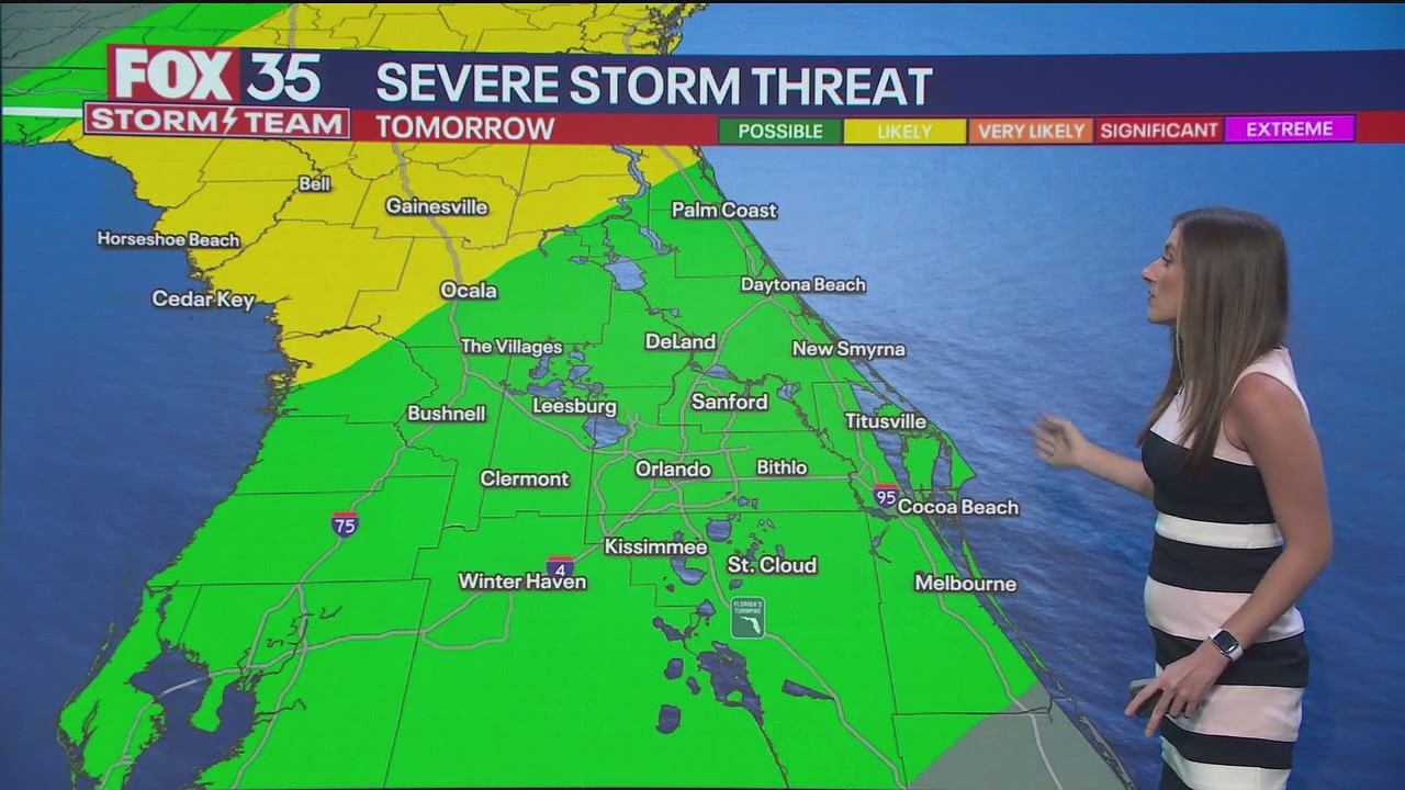 Florida Severe Weather Forecast Outlook: 11:30PM
