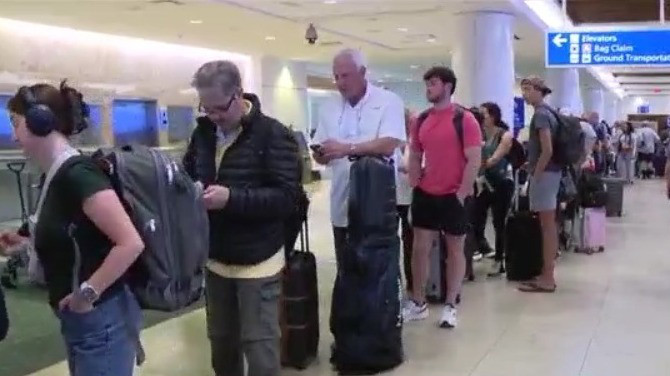 Orlando International Airport issues ground stop due to storms