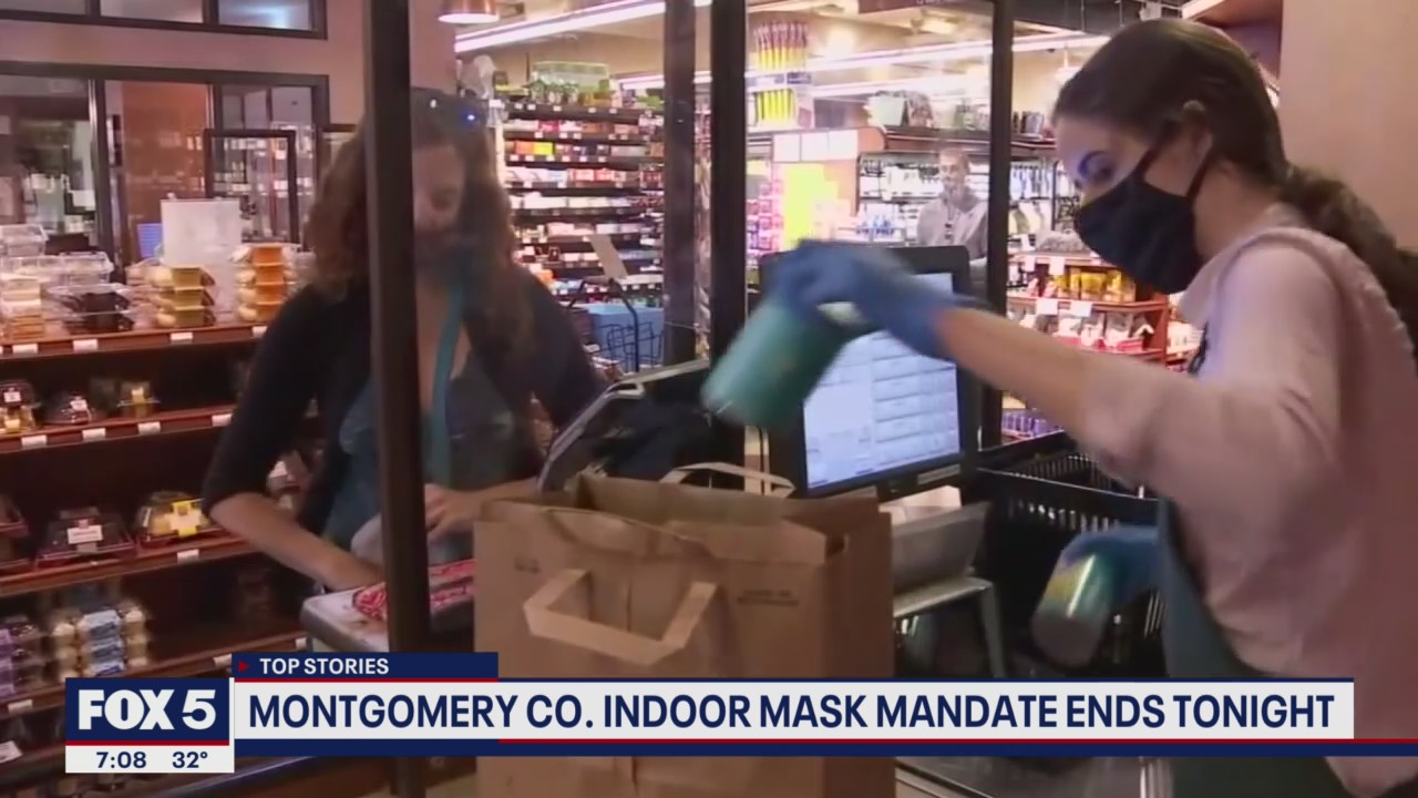 Montgomery County indoor mask mandate set to end Monday night | FOX 5 DC