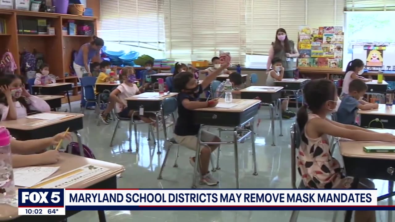 Maryland school districts may remove mask mandates | FOX 5 DC