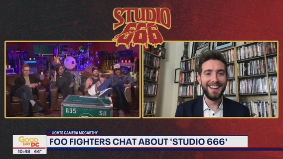 Foo Fighters talk about horror film Studio 666