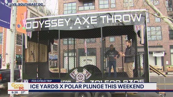 FOX 5 FIELD TRIP: Ice Yards x Polar Plunge this weekend