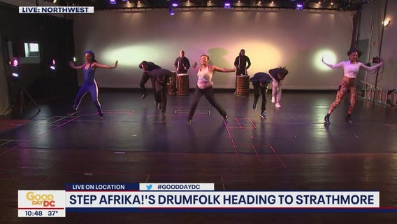 Step Afrika! heading to Strathmore