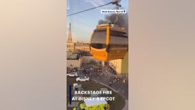 EPCOT Fire: Smoke plume fills Disney World park