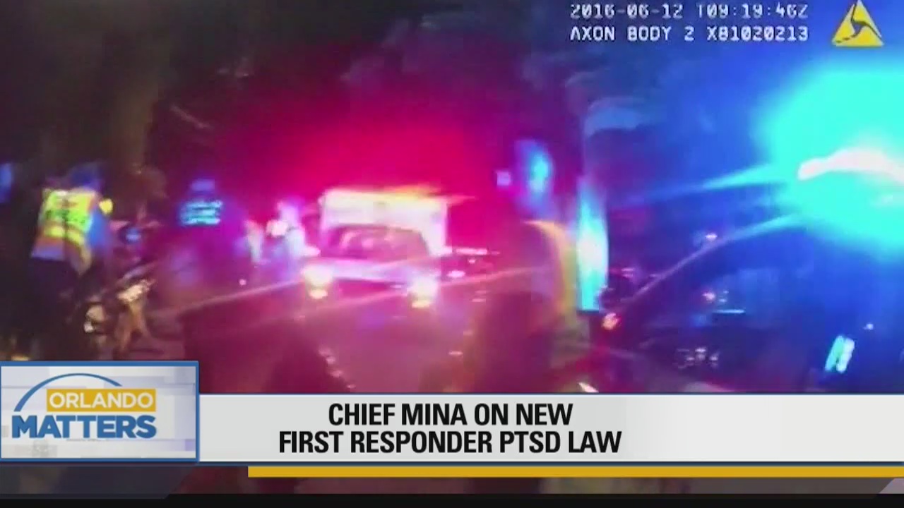 Chief Mina on new first responder PTSD law