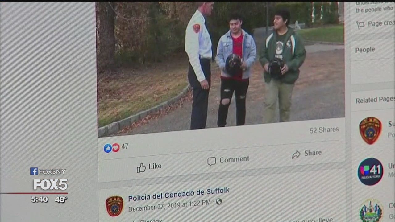 Suffolk County police increasing outreach to Latino community on social media