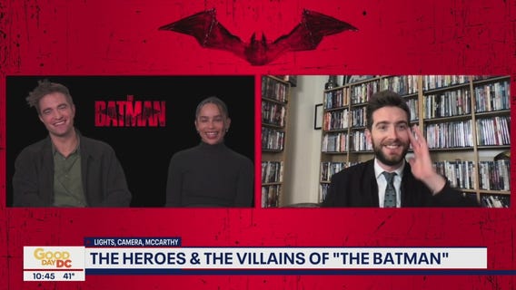 Heroes and villians of "The Batman" talk new film