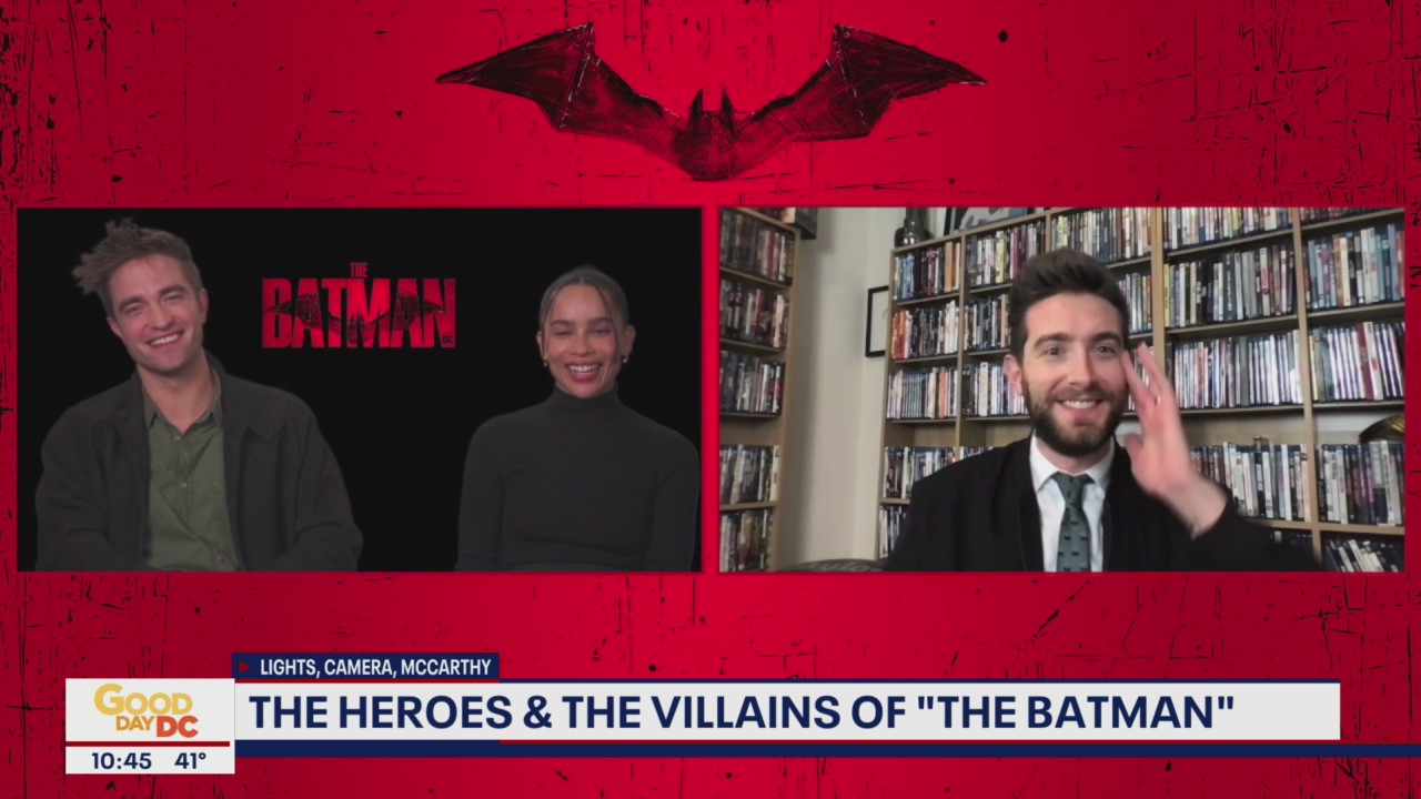 Heroes and villians of "The Batman" talk new film