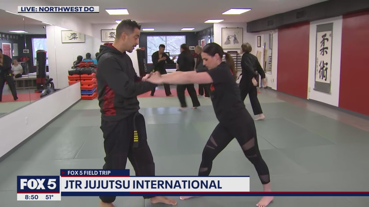 FOX 5 Field Trip: Demonstrations at JTR Jujutsu International