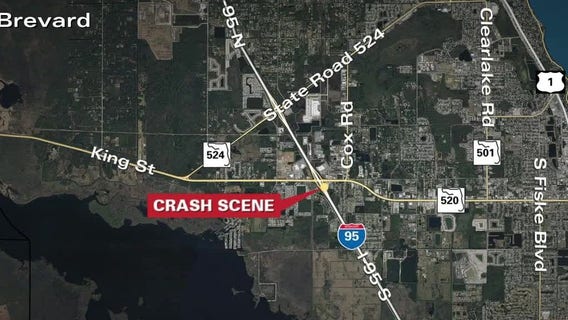 Brevard County multi-car crash kills 3, seriously injures 2