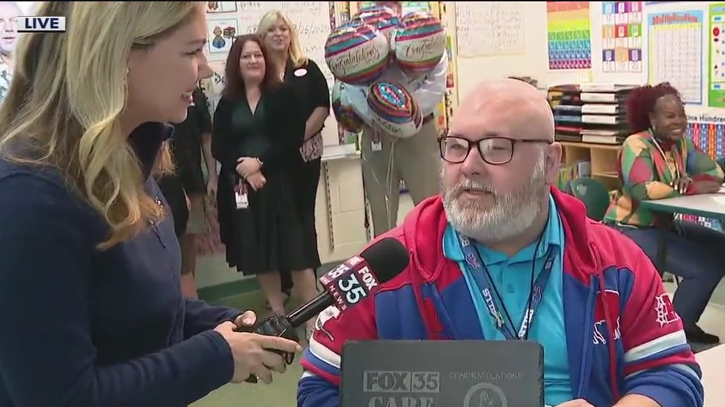 Honoring Osteen Teacher Charles Richardson