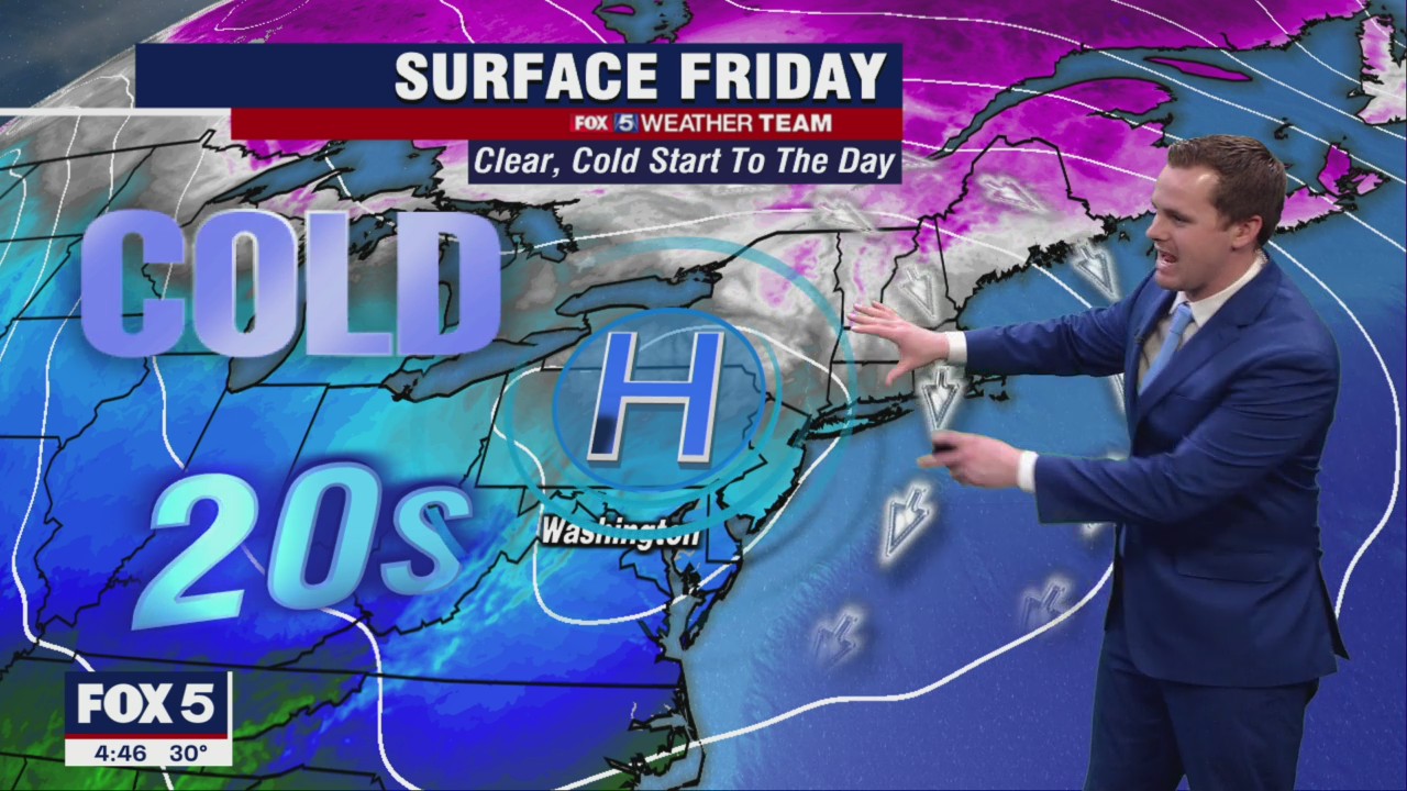 FOX 5 Weather forecast for Friday, March 4