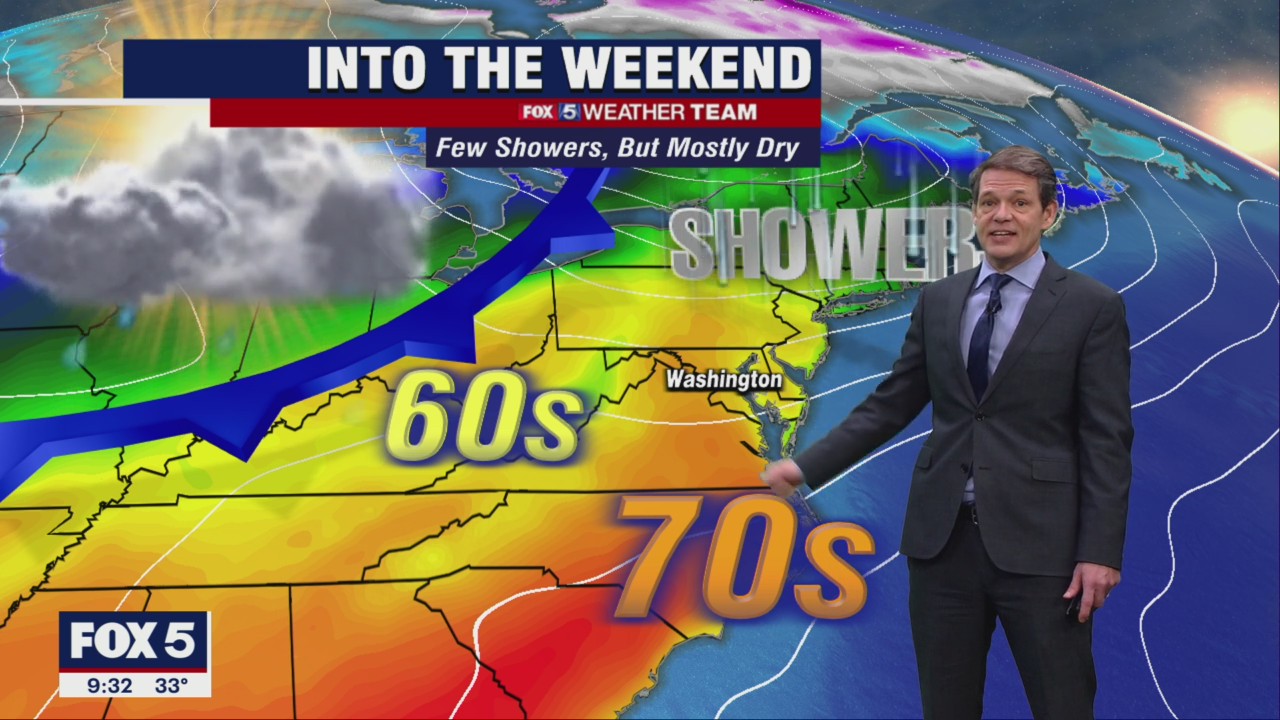 FOX 5 Weather forecast for Friday, March 4