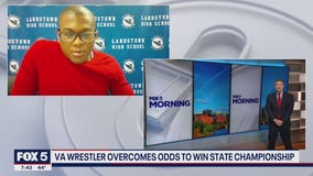 Adonis Lattimore, Virginia high school student born without legs, wins state wrestling championship