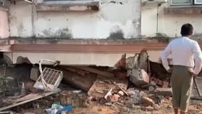 Quake causes high-rise building to collapse in Thailand