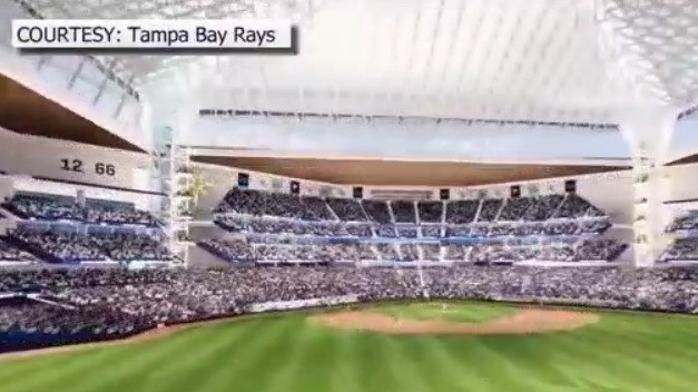 Tampa Bay Rays play for first time in temporary home