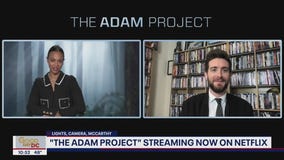 Zoe Saldana shares motherhood connection in "The Adam Project"