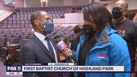 PAY IT FORWARD: First Baptist Church of Highland Park seniors serve community