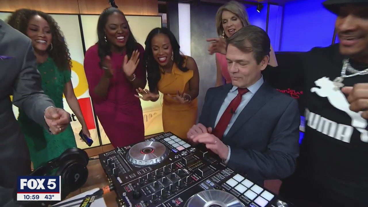 Good Day DC crew tries DJing!